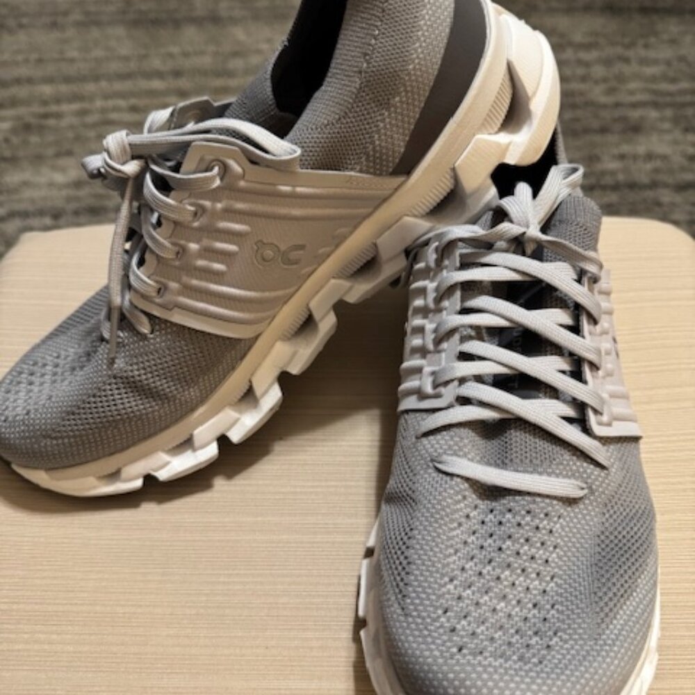 On cloud shoes